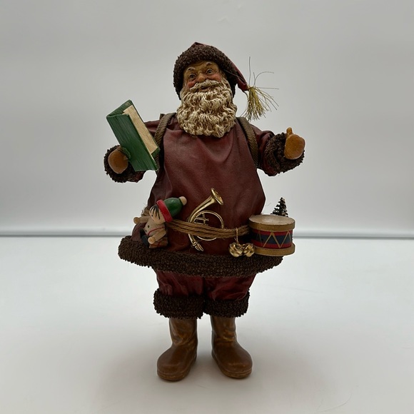 Kurt Adler Other - Kurt Adler 1989 Old World Christmas Paper Mache Santa